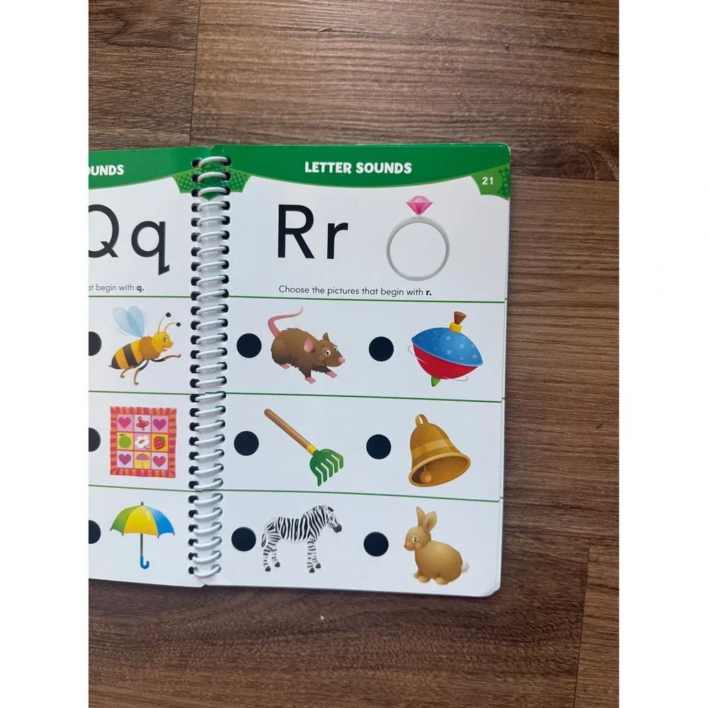 Educational Insights Hot Dots Jr Reading Pre-K Books 1 & 2 Ace Talking Dog Pen